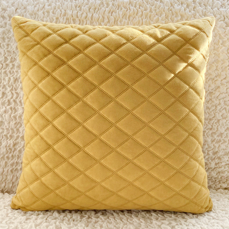 Coussin Cocolor - Housse en Flanelle Douce 45X45cm / Style Moderne & Coloré / Vraiment Home