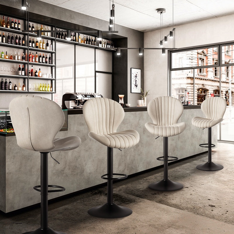 Tabouret Confort - Chaise de Bar Pivotante 360° Design Moderne & Confortable / Vraiment Home