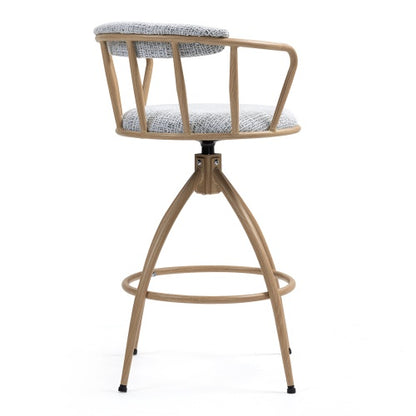 Tabouret Confort II - Lot de 2 tabourets de Bar Pivotants Design Moderne / Vraiment Home
