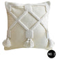 Coussin Nordique en Coton & Lin - Housse Déco 45x45 cm / Vraiment Home