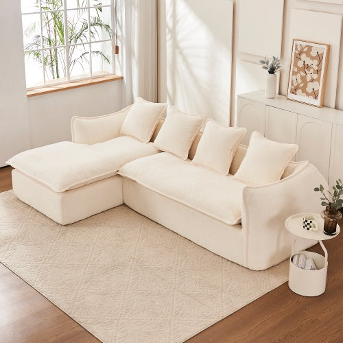 Canapé 3 places beige - Élégance & Confort | Vraiment Home