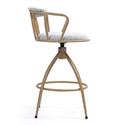 Tabouret Confort II - Lot de 2 tabourets de Bar Pivotants Design Moderne / Vraiment Home