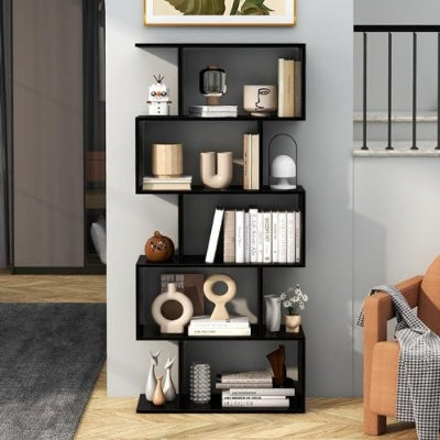 Bibliothèque Meuble Décoratif Cocon I - 5 niveaux de Rangement Élégants / Vraiment Home