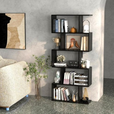 Bibliothèque Meuble Décoratif Cocon I - 5 niveaux de Rangement Élégants / Vraiment Home