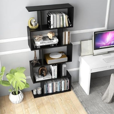 Bibliothèque Meuble Décoratif Cocon I - 5 niveaux de Rangement Élégants / Vraiment Home