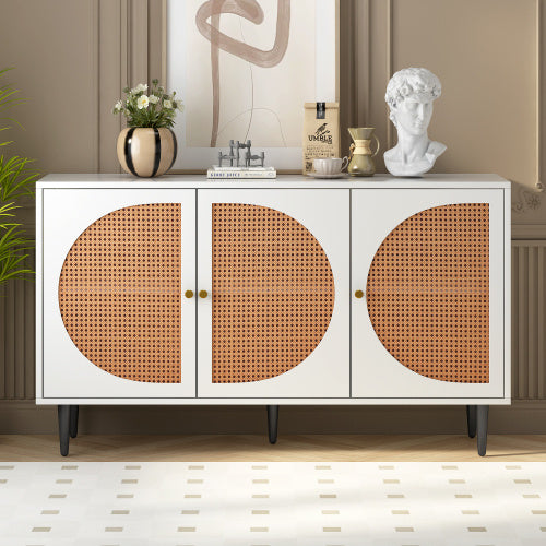 Buffet Cocon III - Design moderne & cannage en rotin / Vraiment Home
