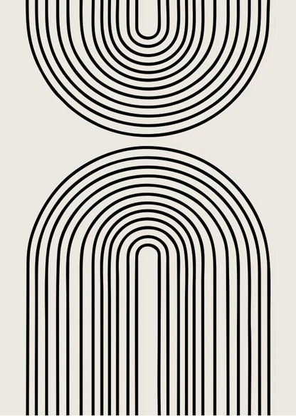 Affiche Murale Abstraite - Toile Minimalistes & Modernes / Plusieurs tailles / Vraiment Home