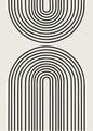 Affiche Murale Abstraite - Toile Minimalistes & Modernes / Plusieurs tailles / Vraiment Home