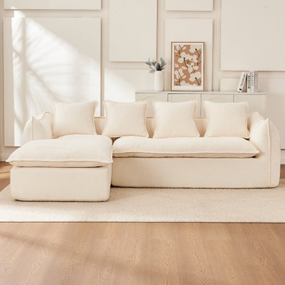 Canapé 3 places beige - Élégance & Confort | Vraiment Home