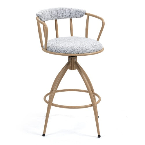 Tabouret Confort II - Lot de 2 tabourets de Bar Pivotants Design Moderne / Vraiment Home