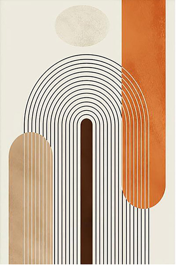 Affiche Murale Abstraite - Toile Minimalistes & Modernes / Plusieurs tailles / Vraiment Home
