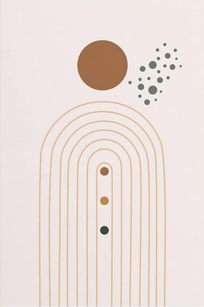 Affiche Murale Abstraite - Toile Minimalistes & Modernes / Plusieurs tailles / Vraiment Home