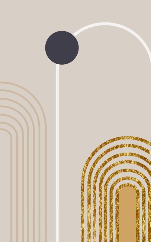 Affiche Murale Abstraite - Toile Minimalistes & Modernes / Plusieurs tailles / Vraiment Home