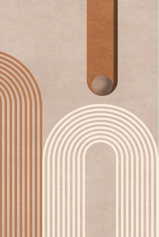 Affiche Murale Abstraite - Toile Minimalistes & Modernes / Plusieurs tailles / Vraiment Home