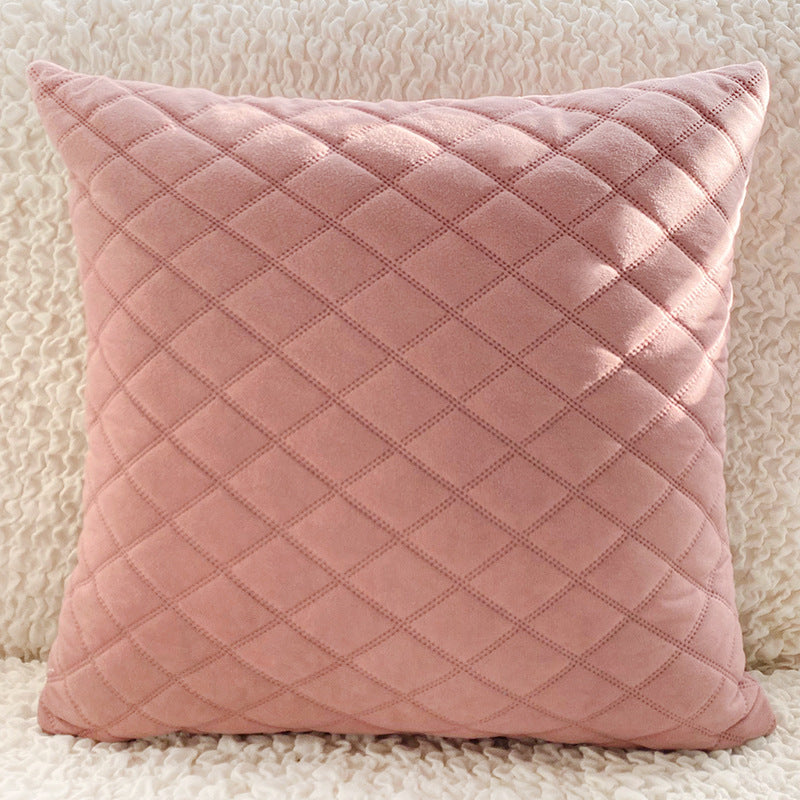 Coussin Cocolor - Housse en Flanelle Douce 45X45cm / Style Moderne & Coloré / Vraiment Home