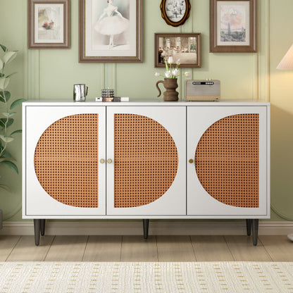 Buffet Cocon III - Design moderne & cannage en rotin / Vraiment Home