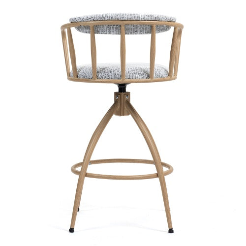 Tabouret Confort II - Lot de 2 tabourets de Bar Pivotants Design Moderne / Vraiment Home