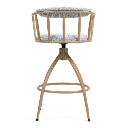 Tabouret Confort II - Lot de 2 tabourets de Bar Pivotants Design Moderne / Vraiment Home