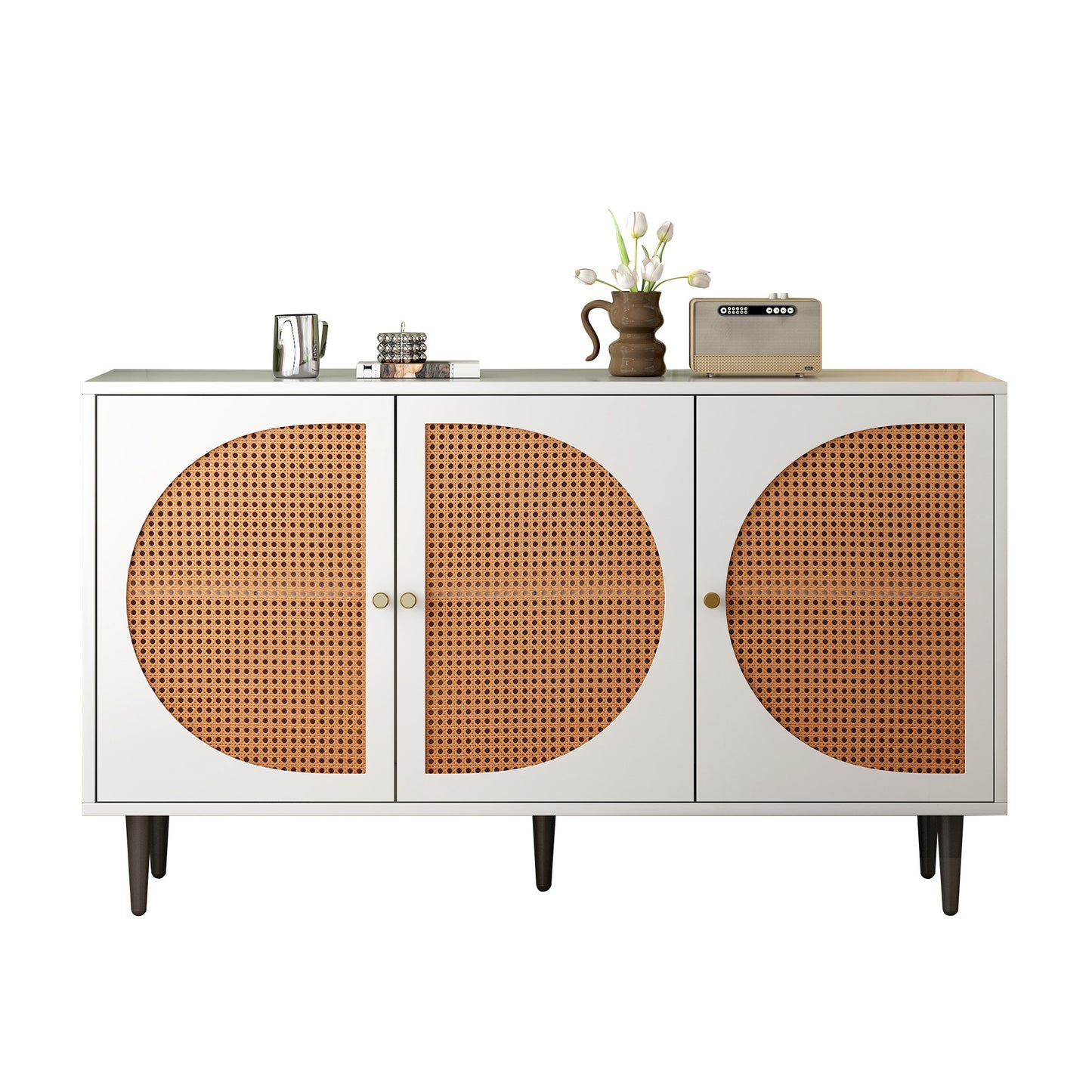 Buffet Cocon III - Design moderne & cannage en rotin / Vraiment Home