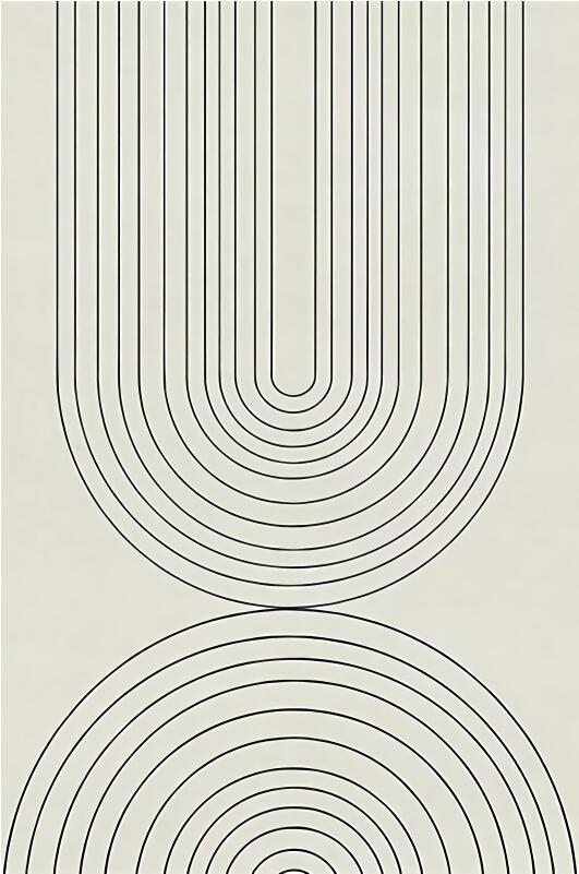 Affiche Murale Abstraite - Toile Minimalistes & Modernes / Plusieurs tailles / Vraiment Home