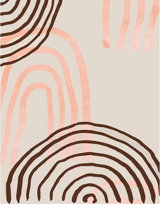 Affiche Murale Abstraite - Toile Minimalistes & Modernes / Plusieurs tailles / Vraiment Home