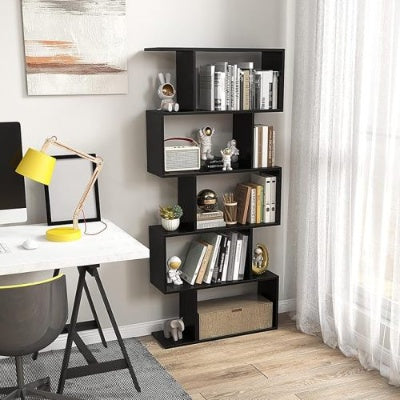 Bibliothèque Meuble Décoratif Cocon I - 5 niveaux de Rangement Élégants / Vraiment Home